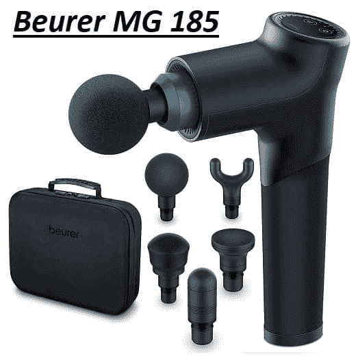 Beurer mg 185 Massagepistole Test Anwendung Massage Gun