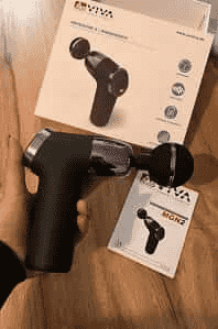 AsVIVA MGN2 Massagepistole in Schwarz Massage Gun