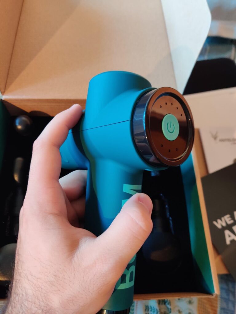 Was macht die Antelope by Beurer BOOM Massagepistole besonders?