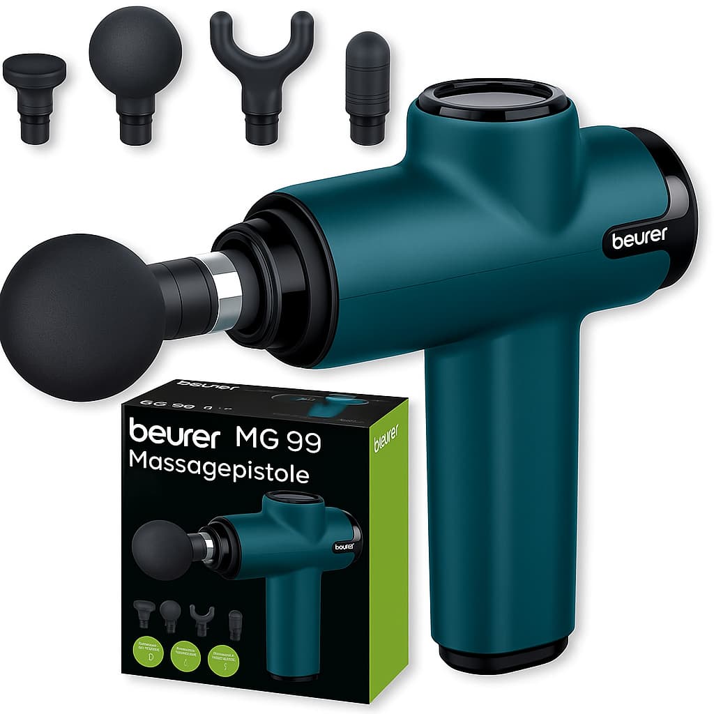 Beurer MG 99 Massagepistole: Kraftvolle Triggerpunktmassage für Entspannung und Regeneration