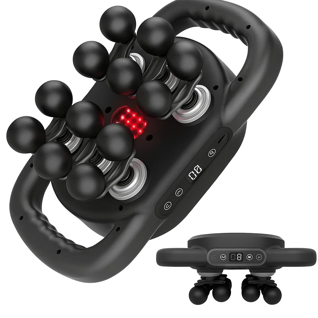 Die iToncs 12-Kopf-Massagepistole: Eine Revolution für Entspannung und Regeneration